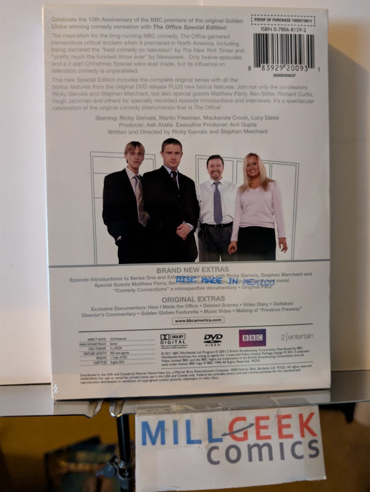 The Office, Special Edition 10th Anniversary BBC UK (DVD) Brand New -JD