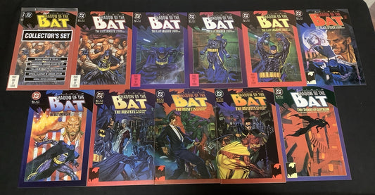 Batman Shadow of the Bat #1-10 + Sealed #1 Comic Lot, DC Comics, 1st App Zsasz