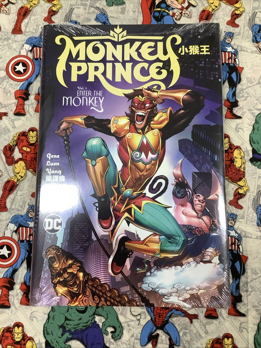 Monkey Prince Vol.1-Vol.2 Sealed Hardcover Set, DC Comics, Gene Luen Yang
