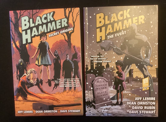 Black Hammer Volume 1 & 2, TPB, Dark Horse, Jeff Lemire