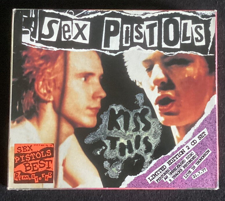 SEX PISTOLS, Kiss This (Remaster 2CD Box Set, UK, Limited Edition, Like New) -JD