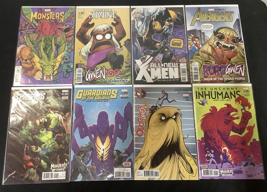 Marvel Monster Bundle: Mix Of #1.MU Tie In Comics, Marvel Monsters One-shot 2019
