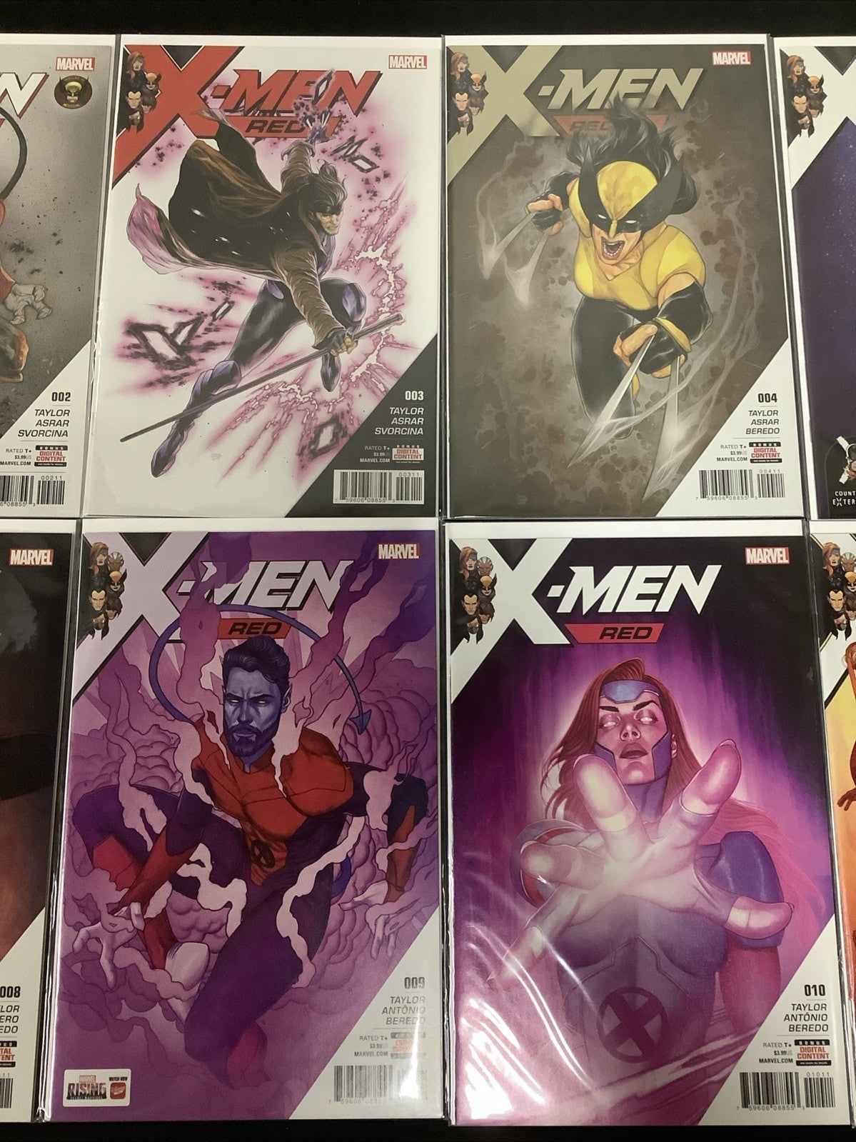 X-Men Red #1-11 + Annual #1 Complete Comic Series, Marvel, Skottie Young #1 Cvr