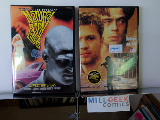 Natural Born Killer & Way of the Gun, 2 Movies (DVD) Like New -JD