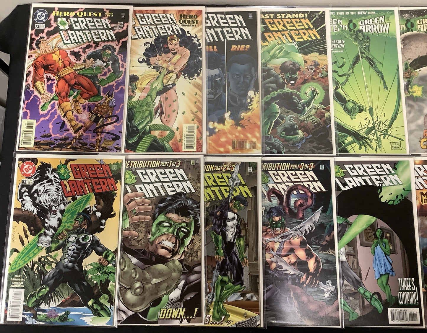 Green Lantern #52-91 Comic Lot, DC Comics, Ron Marz, Controversial Fridge Death