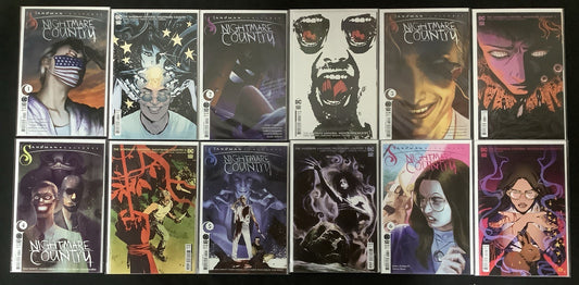 Sandman Universe Nightmare Country #1-6 (A & B Covers) Complete Series, 12 Total