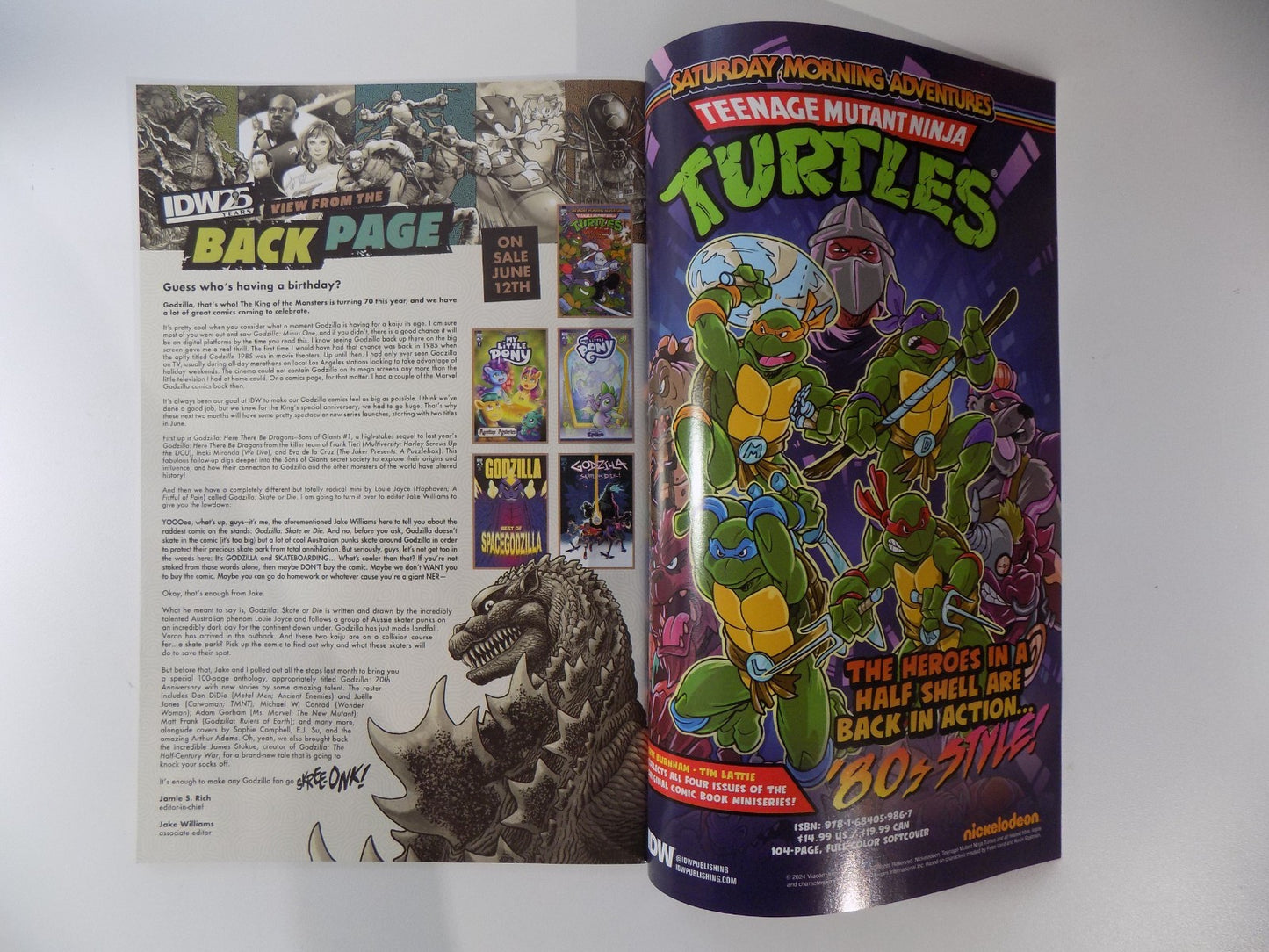 TMNT/Usagi Yojimbo Saturday Morning Adventures RI 1:50 Variant IDW Near Mint-