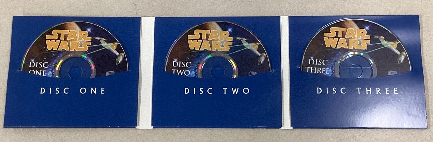 Star Wars: Episode II: Attack of the Clones by R A Salvatore Audiobook 9 Disc-JD