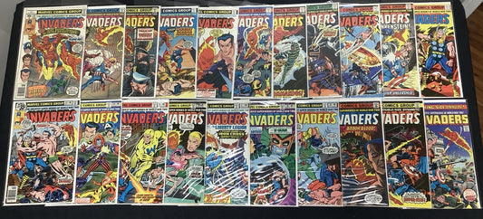 Invaders #1-41 (Missing #20) + Annual #1 Comic Lot, Marvel, 1st Team Appearance
