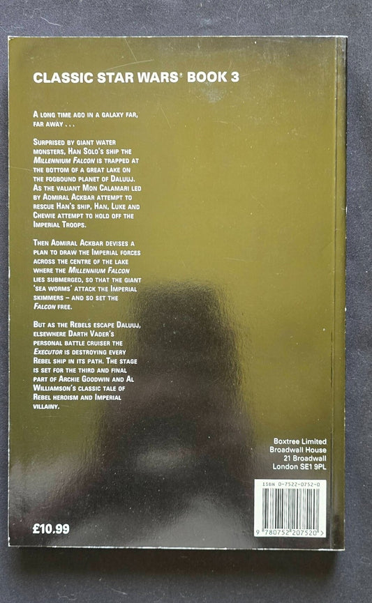 Classic Star Wars Book 3 - Boxtree UK Printing (1st Edition, 1995)