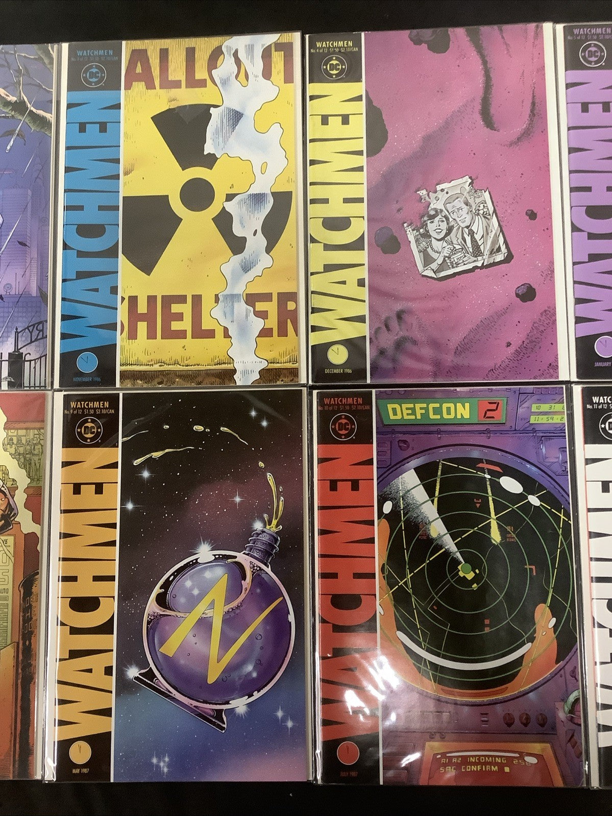 Watchmen #1-12 Complete Comic Series, DC Comics, Alan Moore/Dave Gibbons