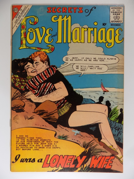 Secrets of Love and Marriage #22 Charlton Comic December 1960 Very Good+
