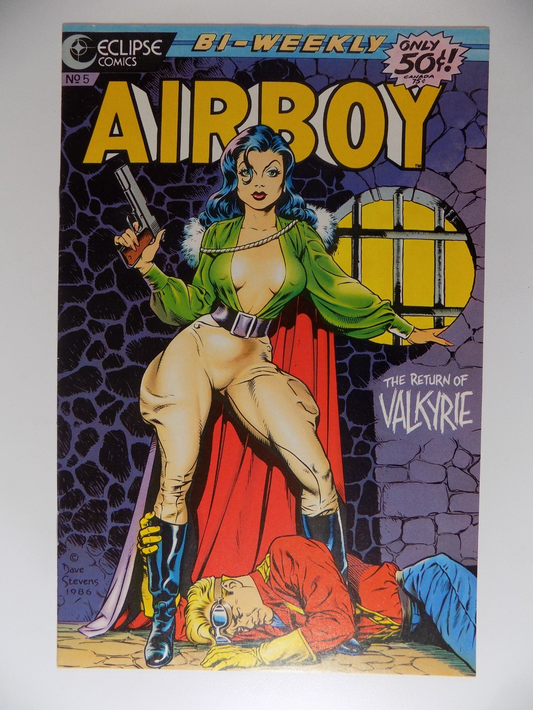 Airboy #5 Eclipse Comic NM- September 1986 Dave Stevens