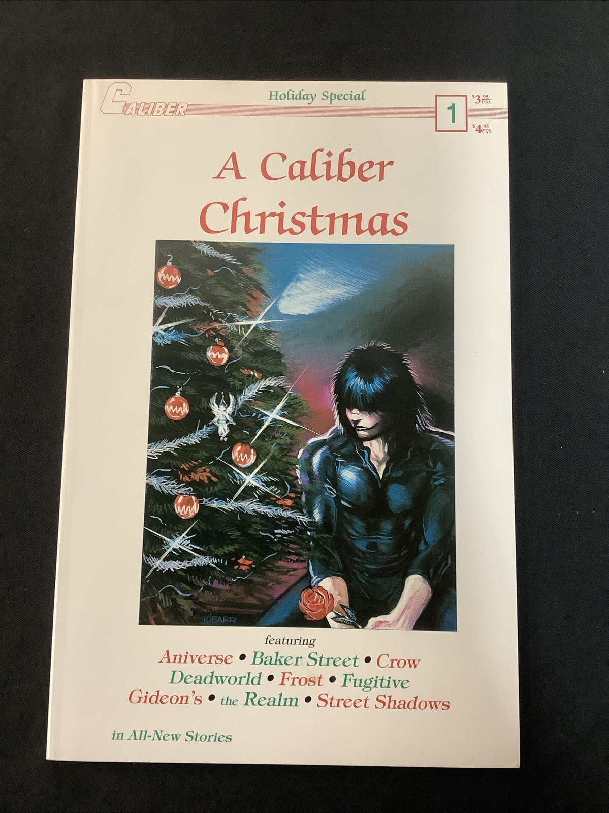 A Caliber Christmas #1 (1989) NM- (9.2) James O’Barr, The Crow Holiday Story