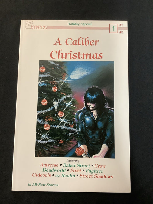 A Caliber Christmas #1 (1989) NM- (9.2) James O’Barr, The Crow Holiday Story