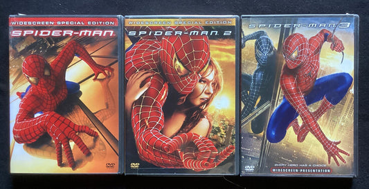 Spiderman Trilogy Bundle (DVD Widescreen) Toby Maguire-PS
