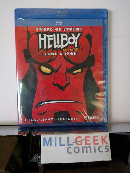 Hellboy Animated: Sword of Storms, Blood & Iron (Blu-Ray) Brand New -JD