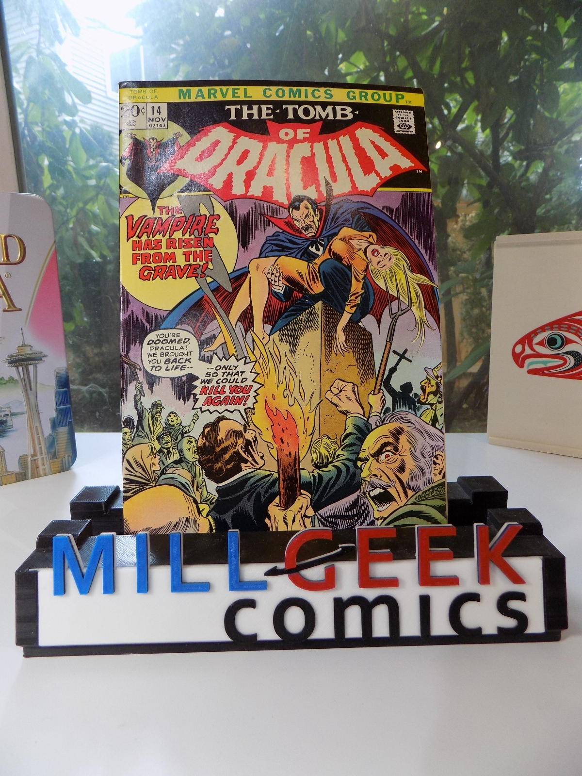 Tomb of Dracula #14 Marvel Comic Very Fine November 1973