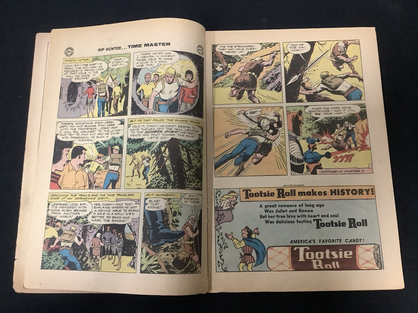 Rip Hunter...Time Master #5 (DC Comics November-December 1961) VG (4.0)
