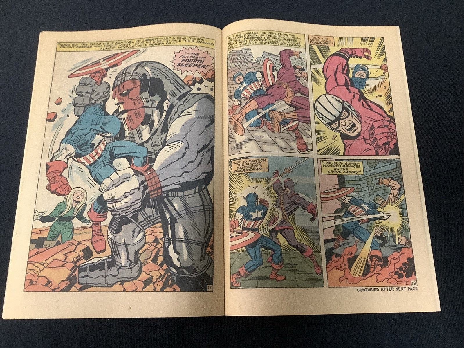 Captain America #112 (Marvel Comics April 1969) Fine (6.0) Stan Lee/Jack Kirby