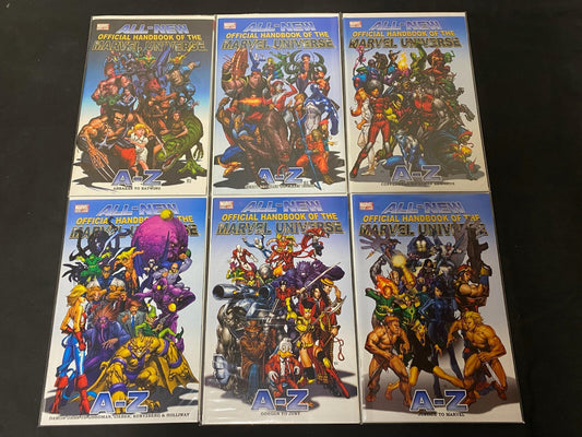 All-New Official Handbook to the Marvel Universe A-Z #1-12 + Update #1-4