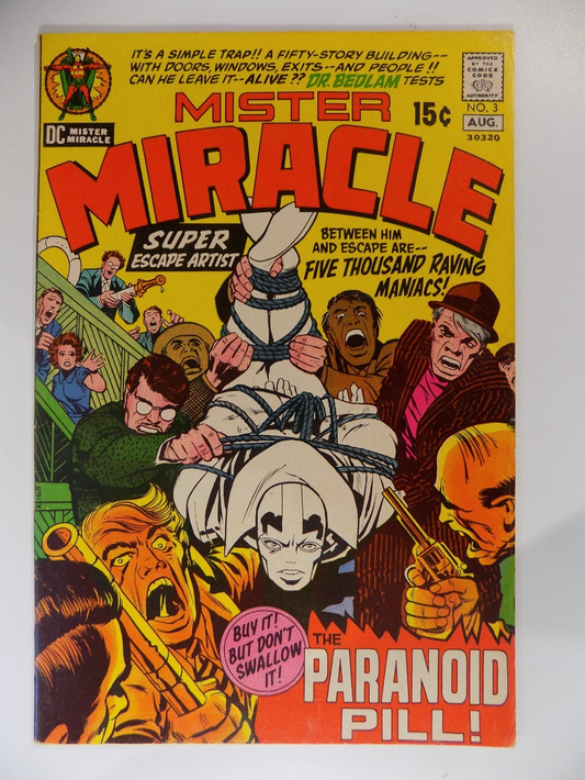 Mister Miracle #3 DC Comic August 1971 Fine+