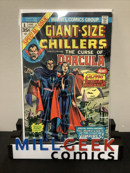 Giant-Size Chillers Featuring Dracula #1 (1974) VG/F (5.0) 1st App Lilith