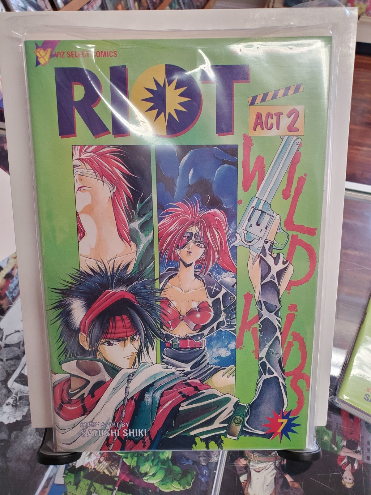 Riot part 2 #1-7 COMPLETE VIZ Comics manga
