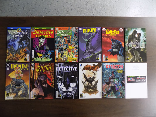 Detective Comics #1000 Lot 'A'  & 9 Decades Covers & Third Eye Comics Exclusive