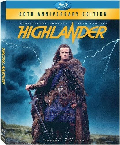 Highlander, Sean Connery (Blu-Ray 1986) Brand New Sealed -JD