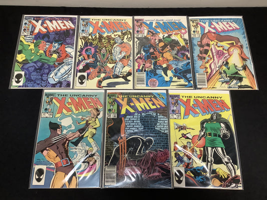 Uncanny X-Men #191-197 1st App Nimrod, Kitty Pryde Controversial Issue