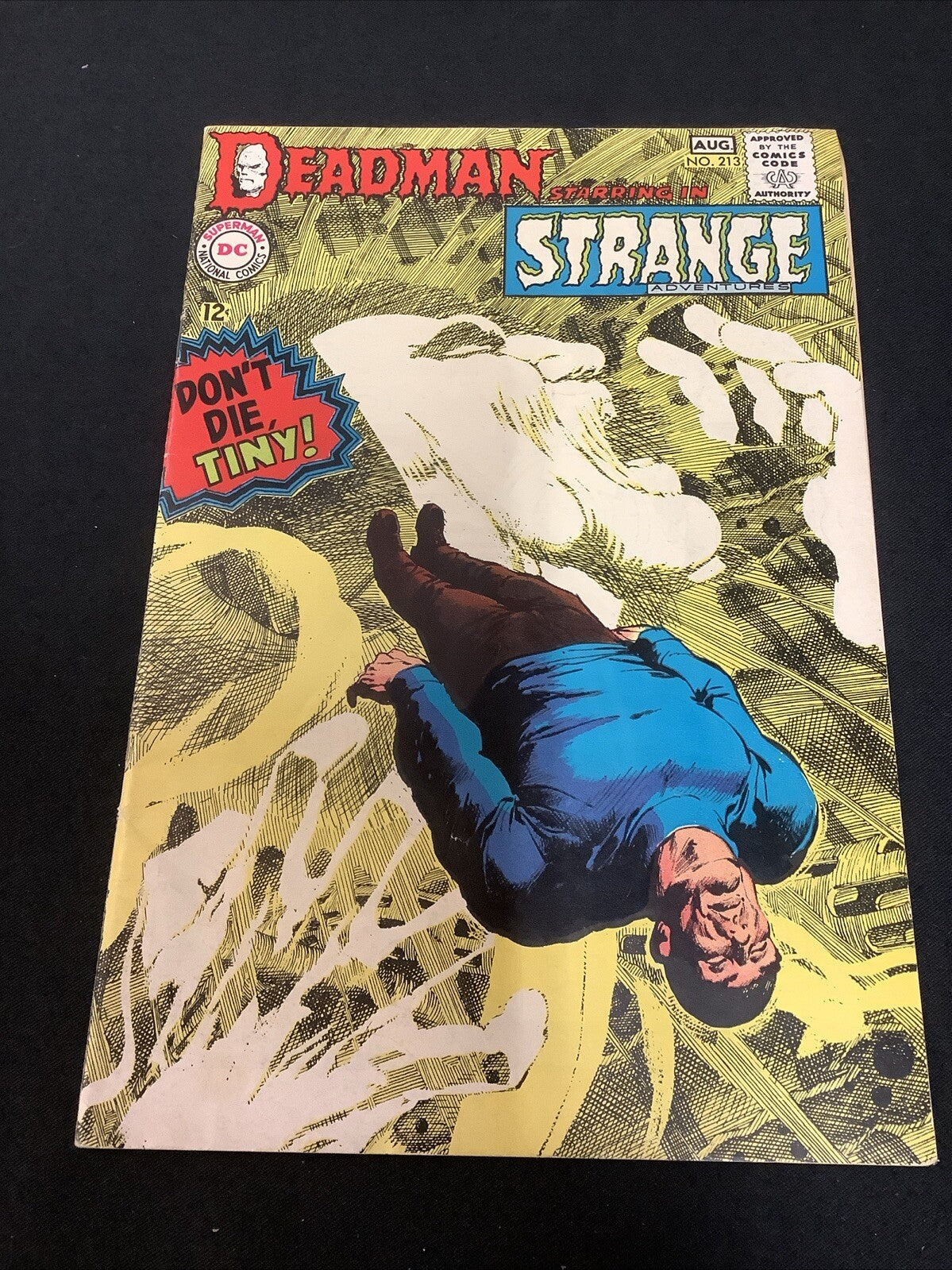 Strange Adventures #213 (DC Comics 1968) F+ (6.5) Neal Adams, Cream Pages