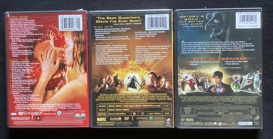 Spiderman Trilogy Bundle (DVD Widescreen) Toby Maguire-PS