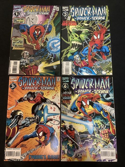 Spider-Man: Power of Terror #1-4 Complete Mini Series, Marvel, Gregory Wright