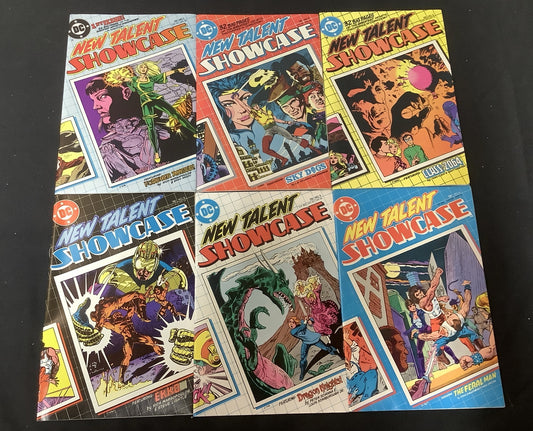New Talent Showcase #1-6 Comic Lot (1984), DC Comics, Forever Amber