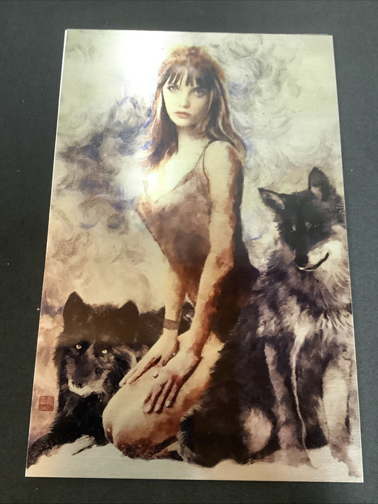 Death Dealer #1 (8/66) Zu Orzu Metal Virgin Variant Ltd 66 Copies