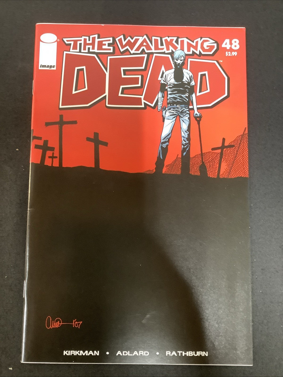 The Walking Dead #48 (Image Comics April 2008) VF/NM (9.0) Death Of The Governor