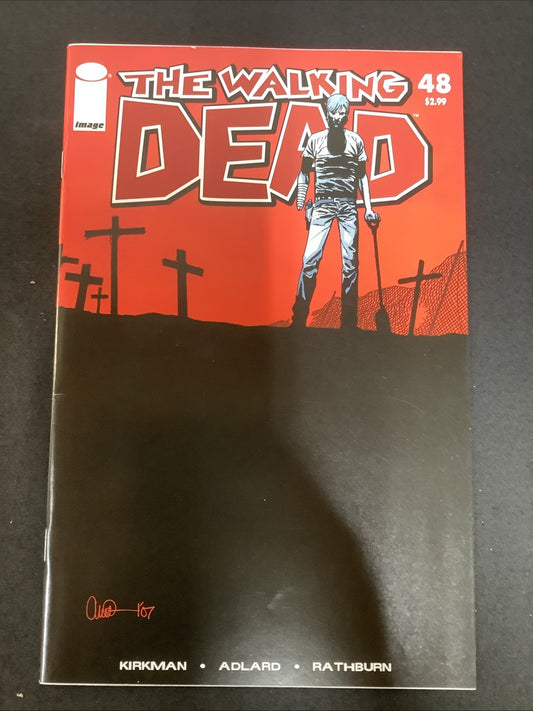 The Walking Dead #48 (Image Comics April 2008) VF/NM (9.0) Death Of The Governor