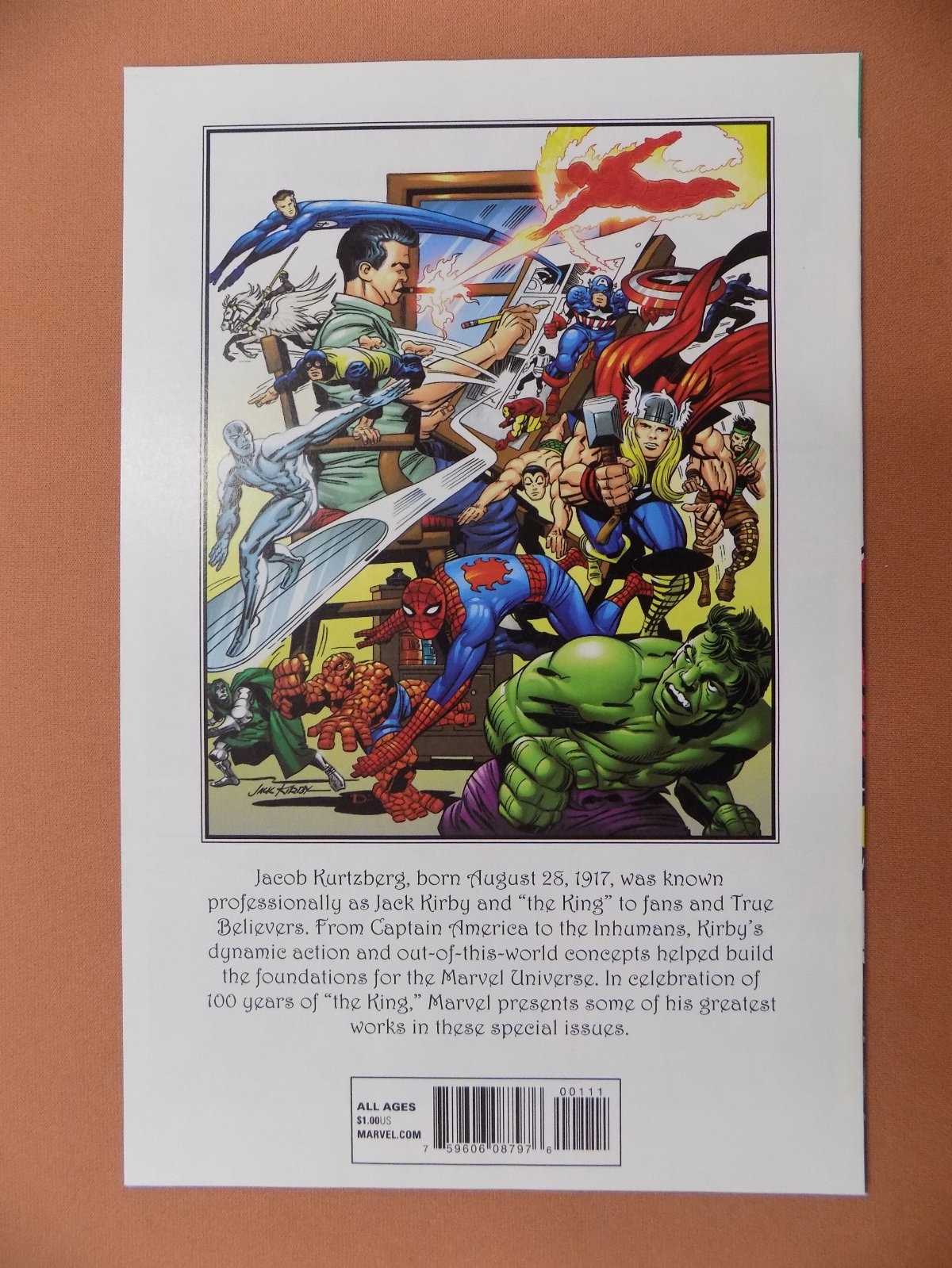 Marvel True Believers Celebrating Kirby 100th Lot of 6 Issues