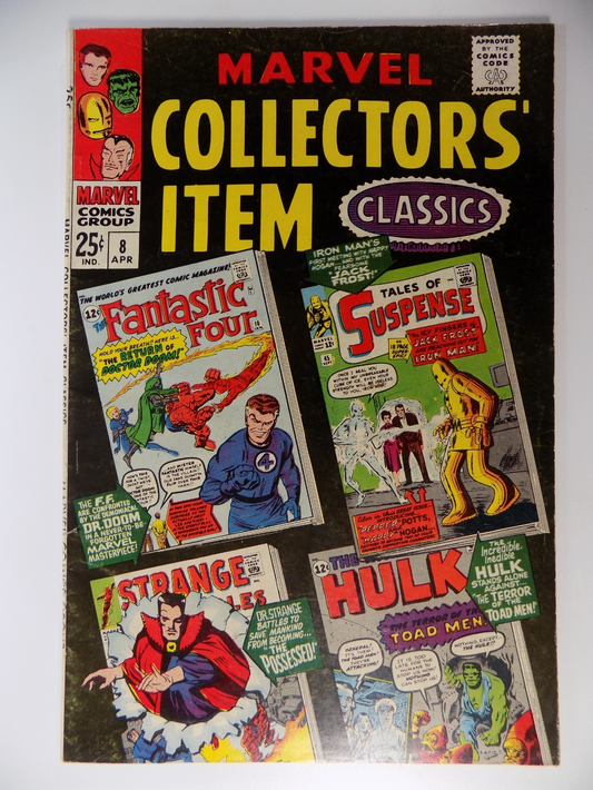 Marvel Collectors' Item Classics #8 Fine/Very Fine April 1967