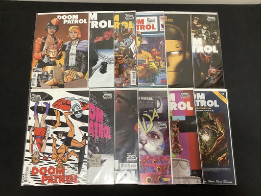 Doom Patrol #1-12 comic lot (DC’s Young Animal) 1st appearance of Casey Brinke