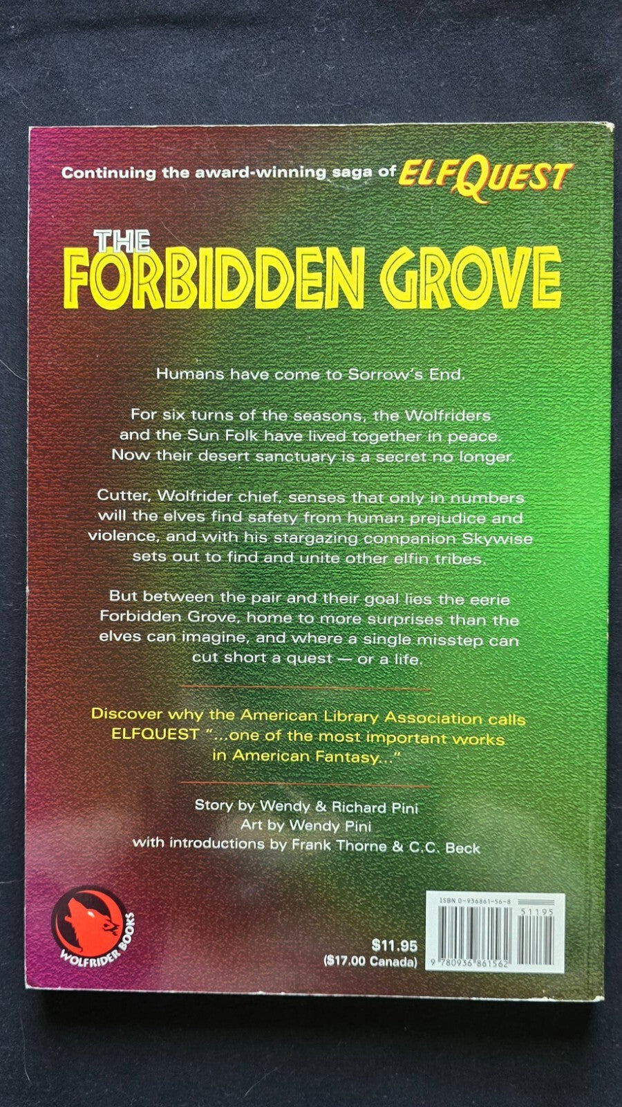 ElfQuest: Reader's Collection Book 2: The Forbidden Grove (PC, 1998)