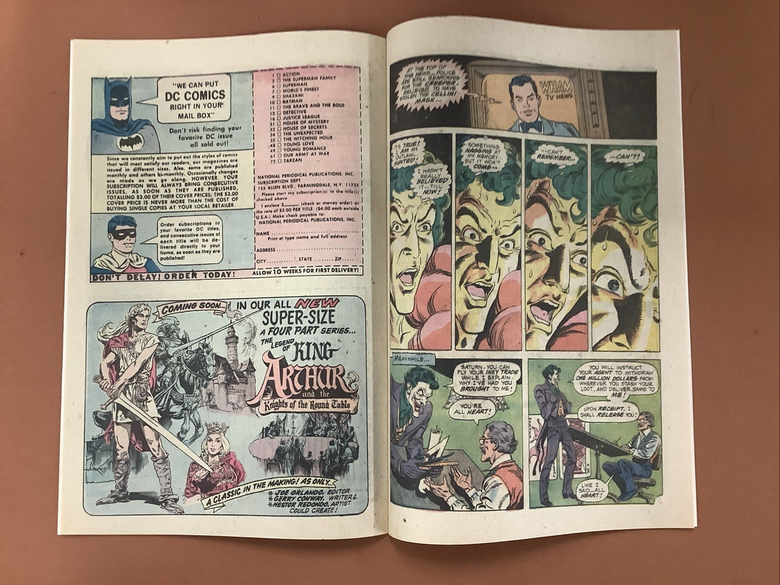 The Joker #3 (DC Comics September-October 1975) VF/NM (9.0) The Creeper