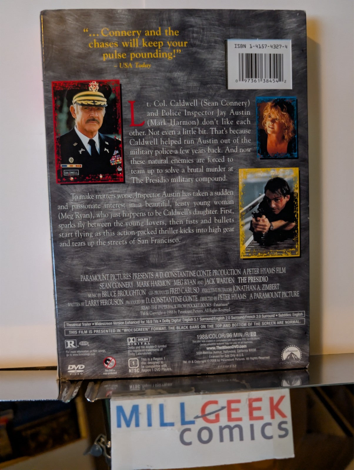 The Presidio, Sean Connery (DVD) Brand New SEALED -JD