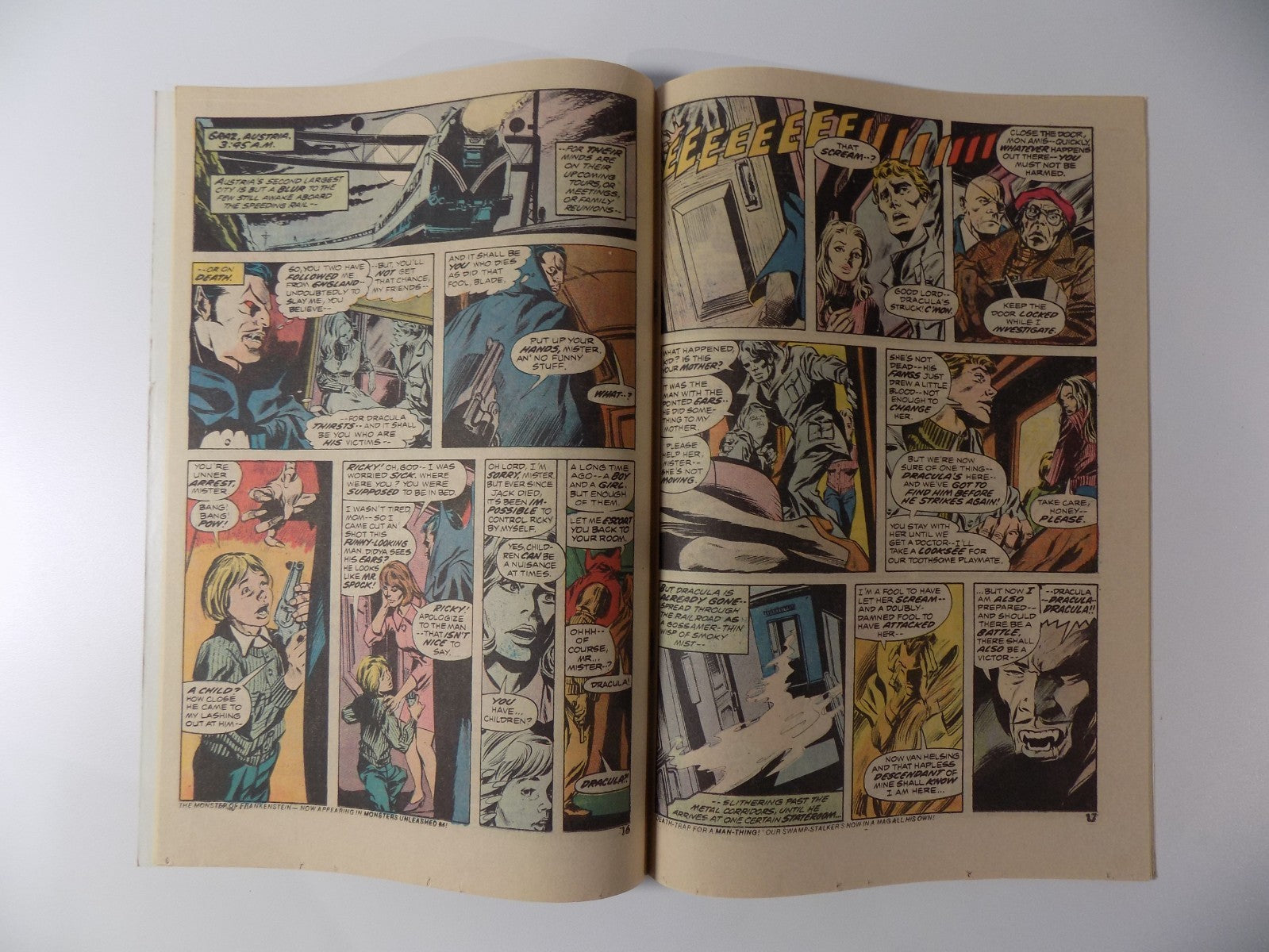 Tomb of Dracula #17 Marvel Comic Very Fine- February 1974