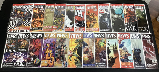 Marvel Previews #1-83, Arana, Young Avengers, Shuri(Black Panther), Red Hulk