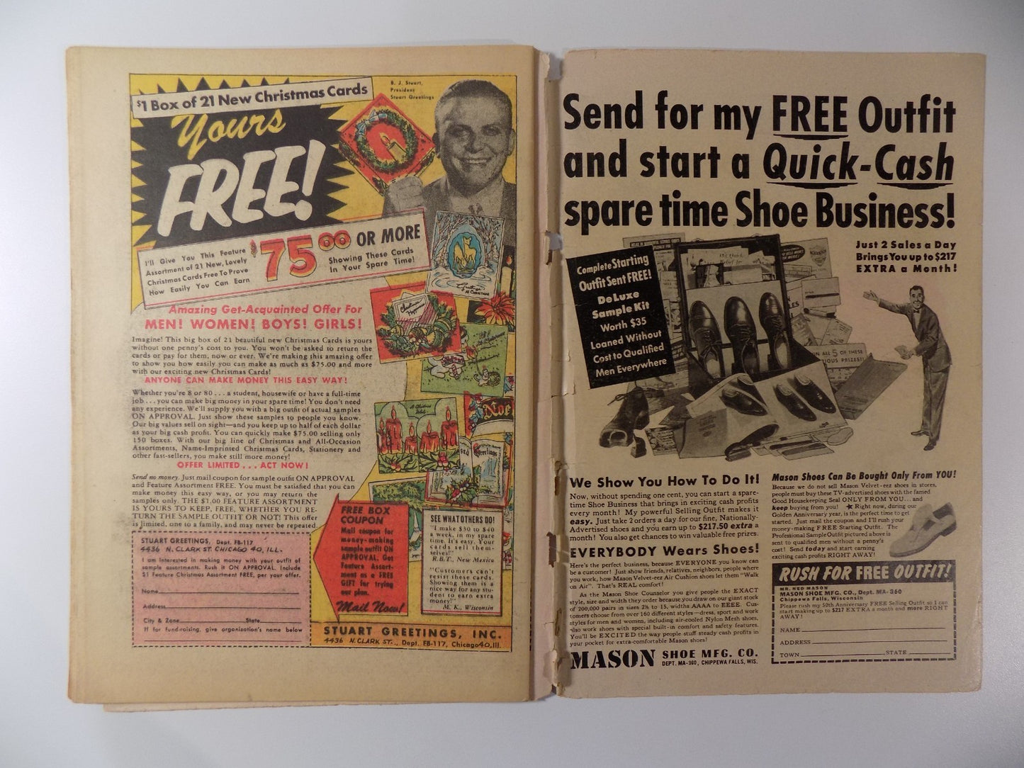 Two-Fisted Tales #39 EC Comic Severin October 1954 Good/Very Good