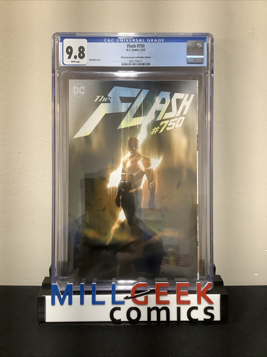 Flash #750 (DC Comics) CGC Graded 9.8 (NM/M) Bosslogic Planet Awesome Variant