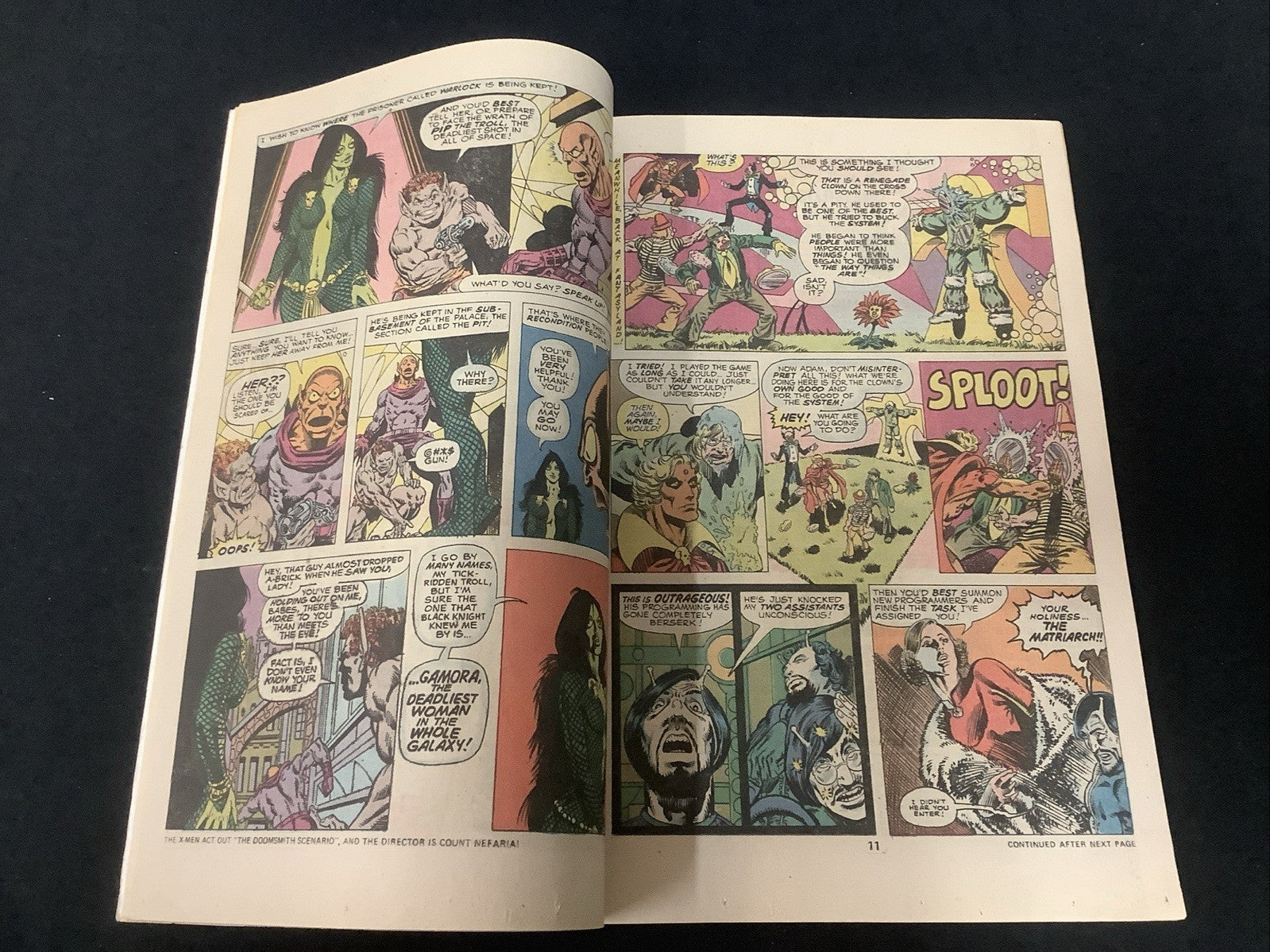 Strange Tales #181 (Marvel Comics August 1975) VF- (7.5) Jim Starlin/Al Milgrom