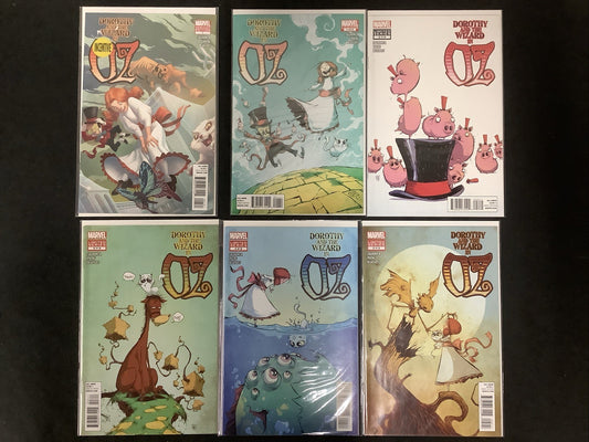 Dorothy and The Wizard in Oz #1-5 + #1 Bradshaw Incentive Cover Comic Lot